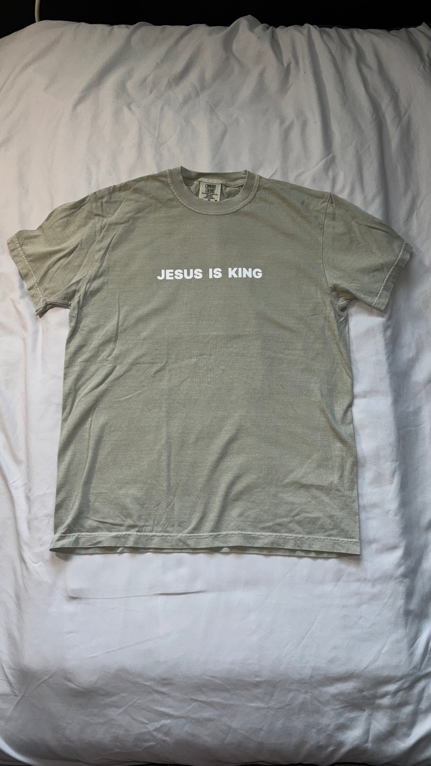 Jesus is King Letter Tee
