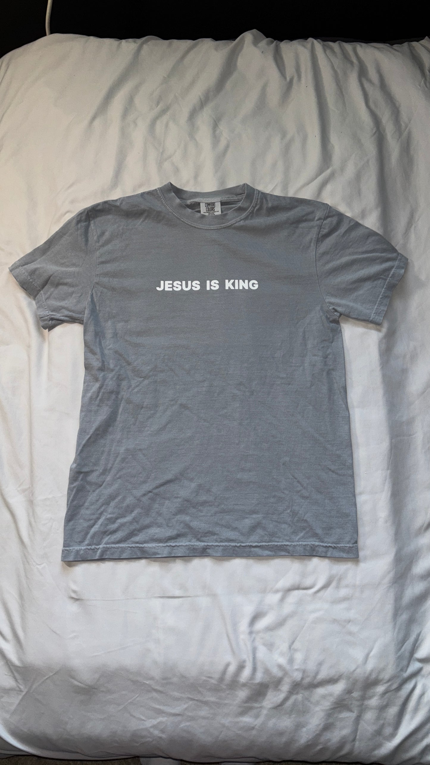 Jesus is King Letter Tee
